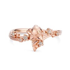 Kirby of Stars Twinkle Star Ring Silver Pink Gold size US5.0 / No.9 U-TREASURE