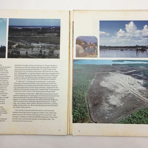 Story Of Walt Disney World Commemorative Edition 1971 Behind The Scenes Book - Picture 7 of 12