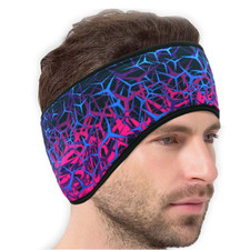 Winter Fleece Ear Warmers Muffs Headband for Men Women Cold Weather Ski Running
