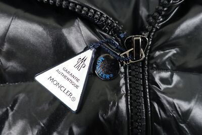 MONCLER BLACK 6 2XL MAYA PUFFER DOWN HOODED JACKET MENS NWT