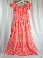 Cat  Jack Flowered Dress - Large 10/12 Only