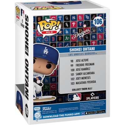 Shohei Ohtani Home Funko Pop! MLB Dodgers Vinyl Figure #106