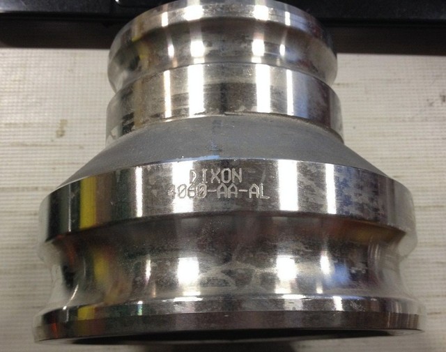 DIXON VALVE & COUPLING 4060AAAL Spool Adapter, 4 x 6 In, 75 psi