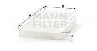 Mann-Filter CU 3567 Filter, Innenraumluft FÜR Ford Ford Australia