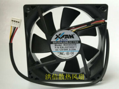 XINRUILIAN XFAN RDH8020S DC 12V 0.23A 80*20MM 4 PIN