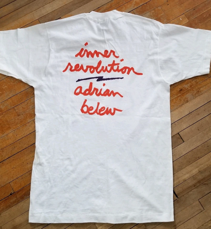 1992 Adrian Belew inner revolution vintage T Shirt King Crimson CD Lp promo Tour - Image 4 of 4