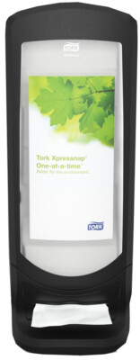 TORK Xpressnap Servietten-Spender SIGNATURE LINE schwarz