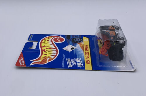 Hot Wheels Heat Fleet Series Ramblin’ Wrecker Diecast Truck #540 Black #4/4 New - Picture 3 of 4