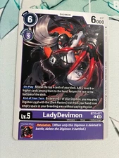 LadyDevimon BT15-077 C Digimon CCG | Exceed Apocalypse NM