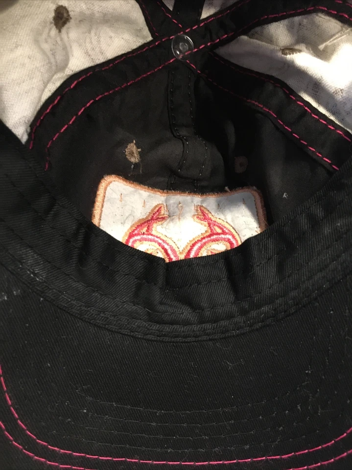 Realtree Women's Antler Snapback Camo & Pink Adjustable Hunting Baseball Cap Hat - Image 3 of 4