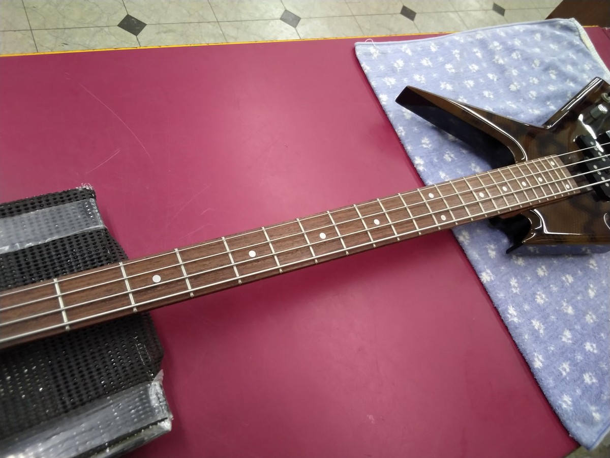 【ジャンク品】EDWARDS PROFESSIONAL GUITAR&BASS Edwards SGB-115S PYTHON Electric Bass Guitar Used Shipping