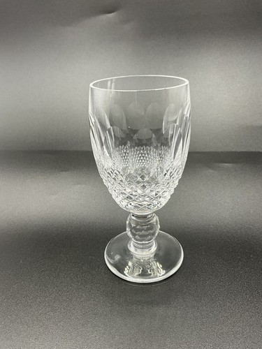 WATERFORD COLLEEN CRYSTAL cut GLASS SHERRY GLASSES 11cm HighS) - Picture 9 of 24