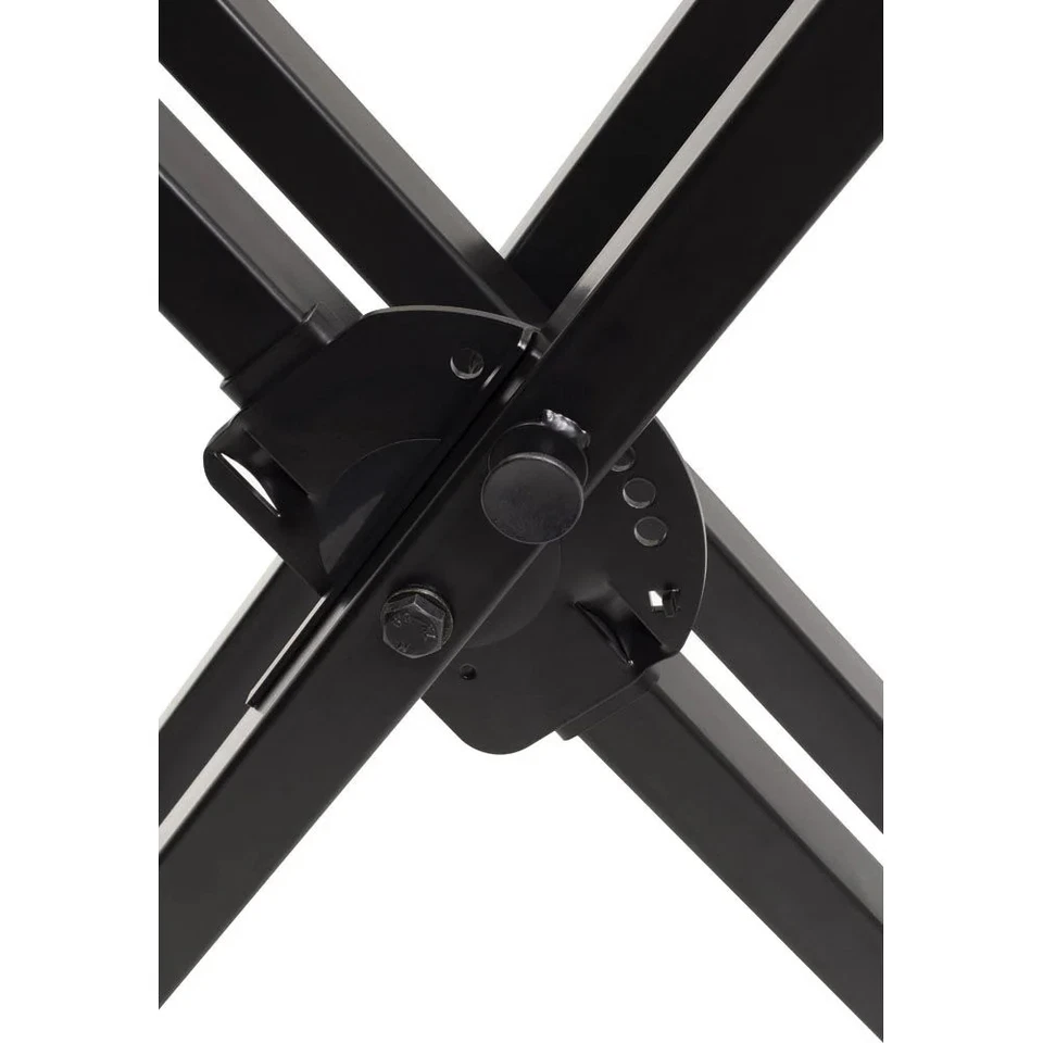 Soporte de teclado Ultimate Support IQ-X-3000 resistente doble refuerzo estilo X Foto 2 de 4