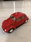 TONKA VW Bug 52680 Volkswagen Car Pressed Steel Beetle Classic Red 1960s VTG