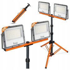 100w LED Floodlight Tripod Lamp 11000lm Work Light Construction Site Lamp
