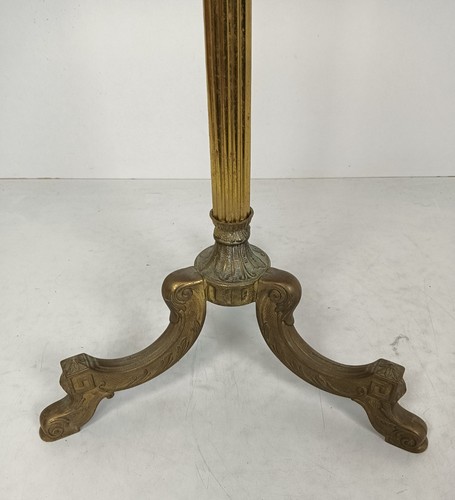 Standing Hall Tree Coat Hallway Rack Brass Hollywood regency Eyecatcher Italian - Picture 5 of 6