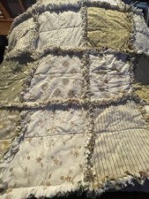 Baby Ducks Baby Rag Quilt