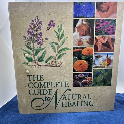 The Complete Guide to Natural Healing Binder W/ Incomplete Cards Medicinal
