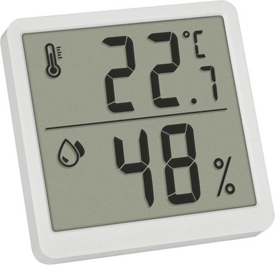 TFA Dostmann Digitales Thermo-Hygrometer Innen, 30.5059.02, Thermometer und