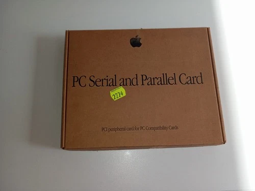 Apple PC Serial and Parallel Card PCI for PC Compatibility Cards with manual