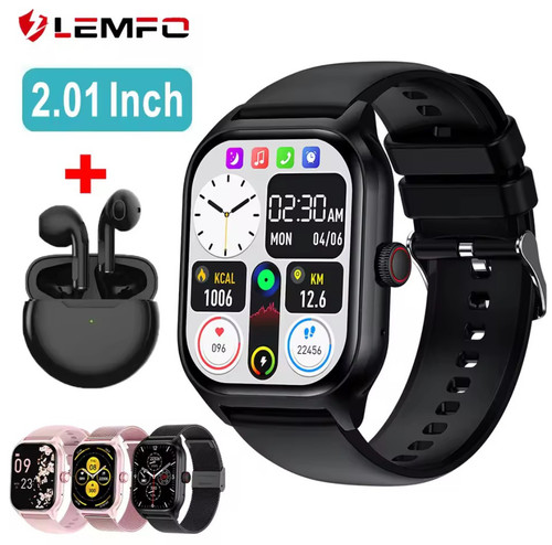 LEMFO LT10 Smart Watch 2024 | Bluetooth Call | Fitness Tracker | Music Control | - Picture 5 of 5