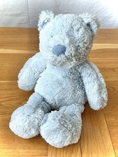 RARE Vintage Jellycat Squidgy Blue Bear Retired Jellykitten Label JELLY1108