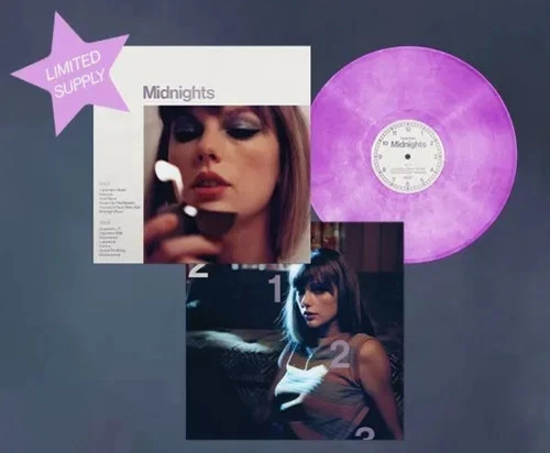 Taylor Swift - Midnights - Love Potion Purple Marbled Vinyl Limited - New/Sealed