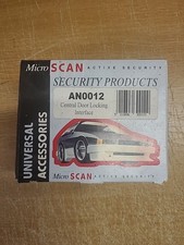 Micro Scan Security Products Central Door Locking Interface AN0012. New Old Stoc