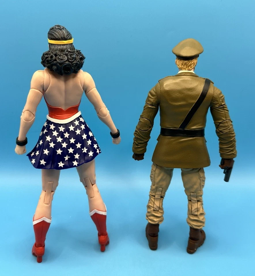 Экшн-фигурки McFarlane DC Page Punchers Wonder Woman + Steve Trevor - Изображение 4 из 4