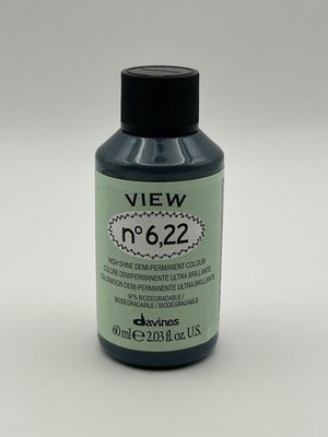 Davines VIEW 6,22 Intns VLT Dk BLND High Shine Liquid Demi Permanent Hair Color