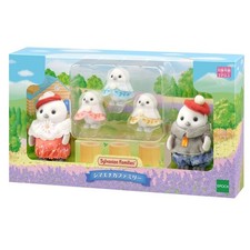 Sylvanian Families Calico Critters Shimaenaga Family