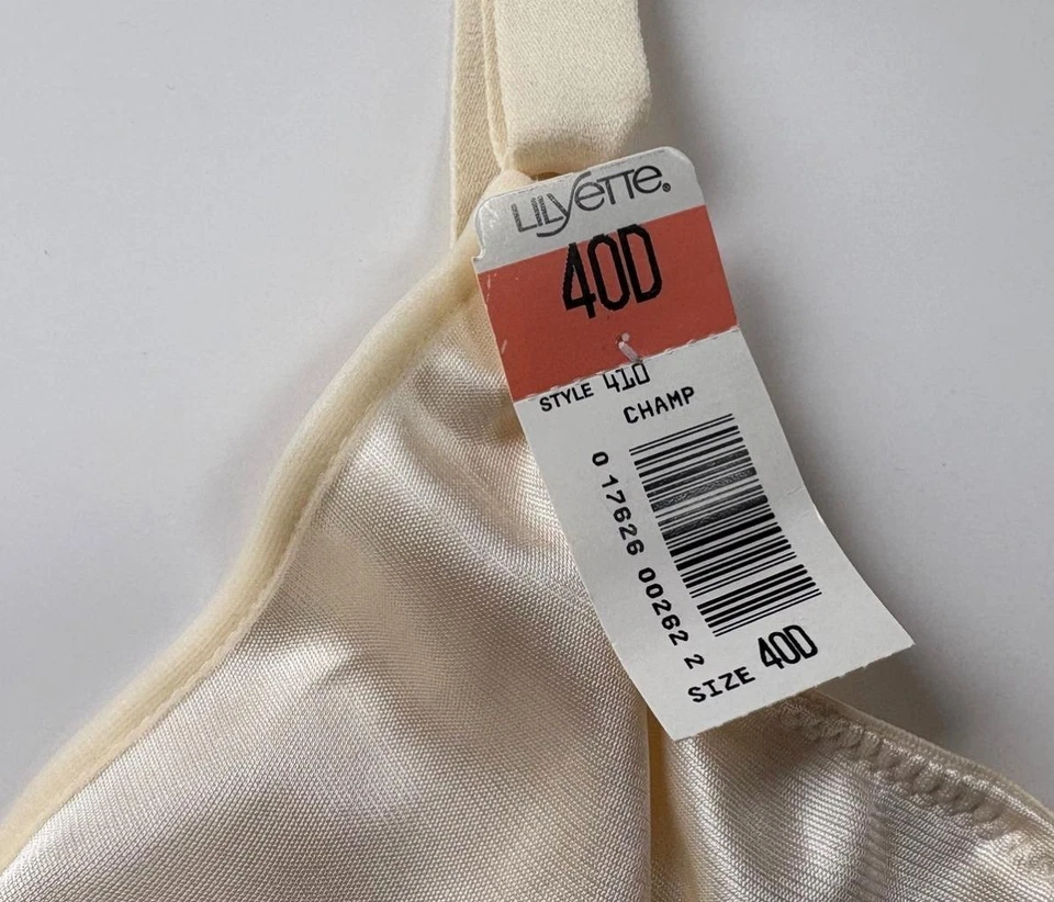 SUJETADOR LILYETTE MINIMIZADOR CON AROS MARFIL ESTILO 410 talla 40D NUEVO CON ETIQUETAS Foto 3 de 4