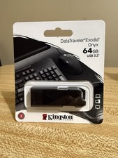 Kingston 64GB DataTraveler Exodia Onyx USB 3.2 Gen 1 USB Flash Drive