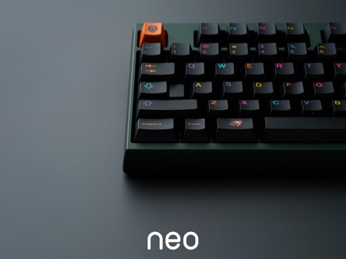 Neo80 Custom Mechanical Keyboard Hot Swappable 2.4ghz Wireless with GMK Keycaps