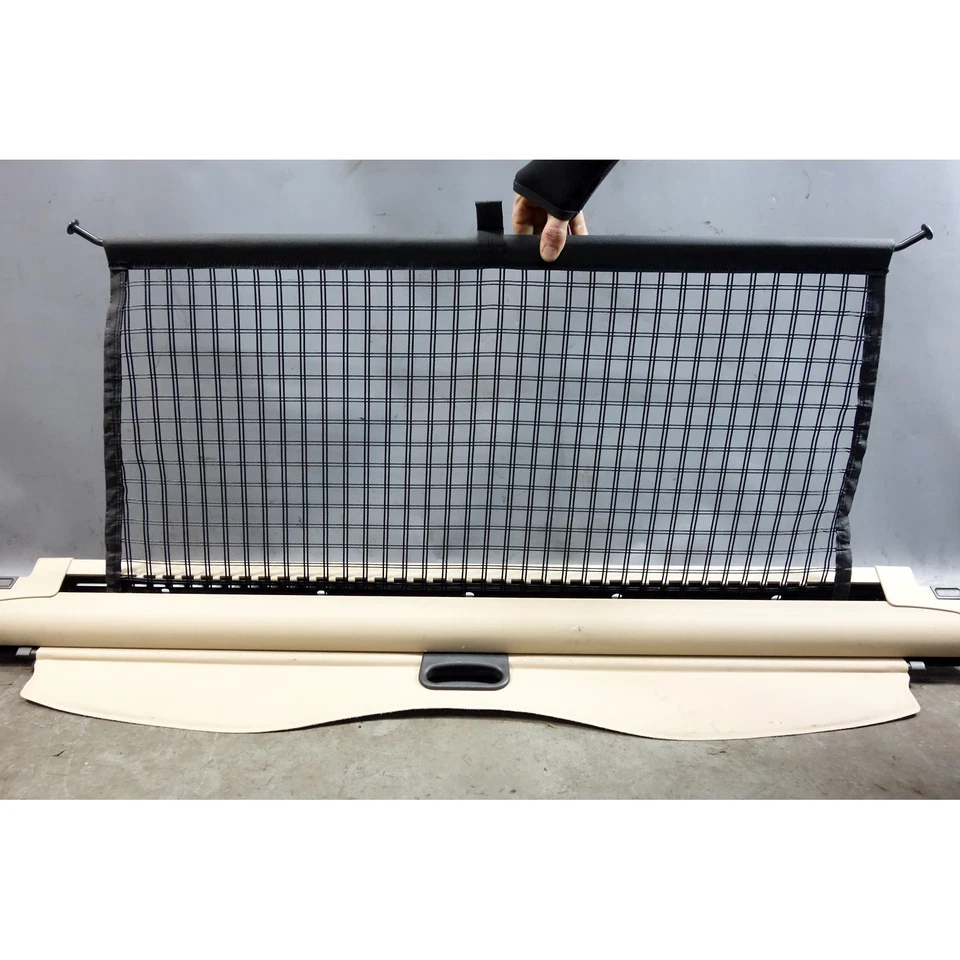 BMW E46 Serie 3 Touring Wagon Equipaje Trasero Carga Cubierta Rodillo Red Beige OEM Foto 4 de 4