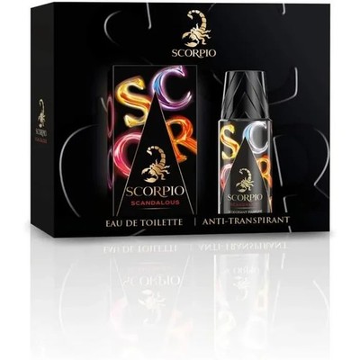 SCORPIO Scandalous Set Eau de Toilette 75 ml + Deodorant Zerstäuber 150 ml