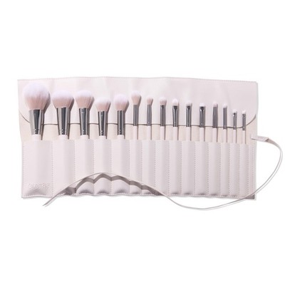 ColourPop Stone Cold Brush Roll Face & Eye Brush Set - Face & Eye Makeup Brus...