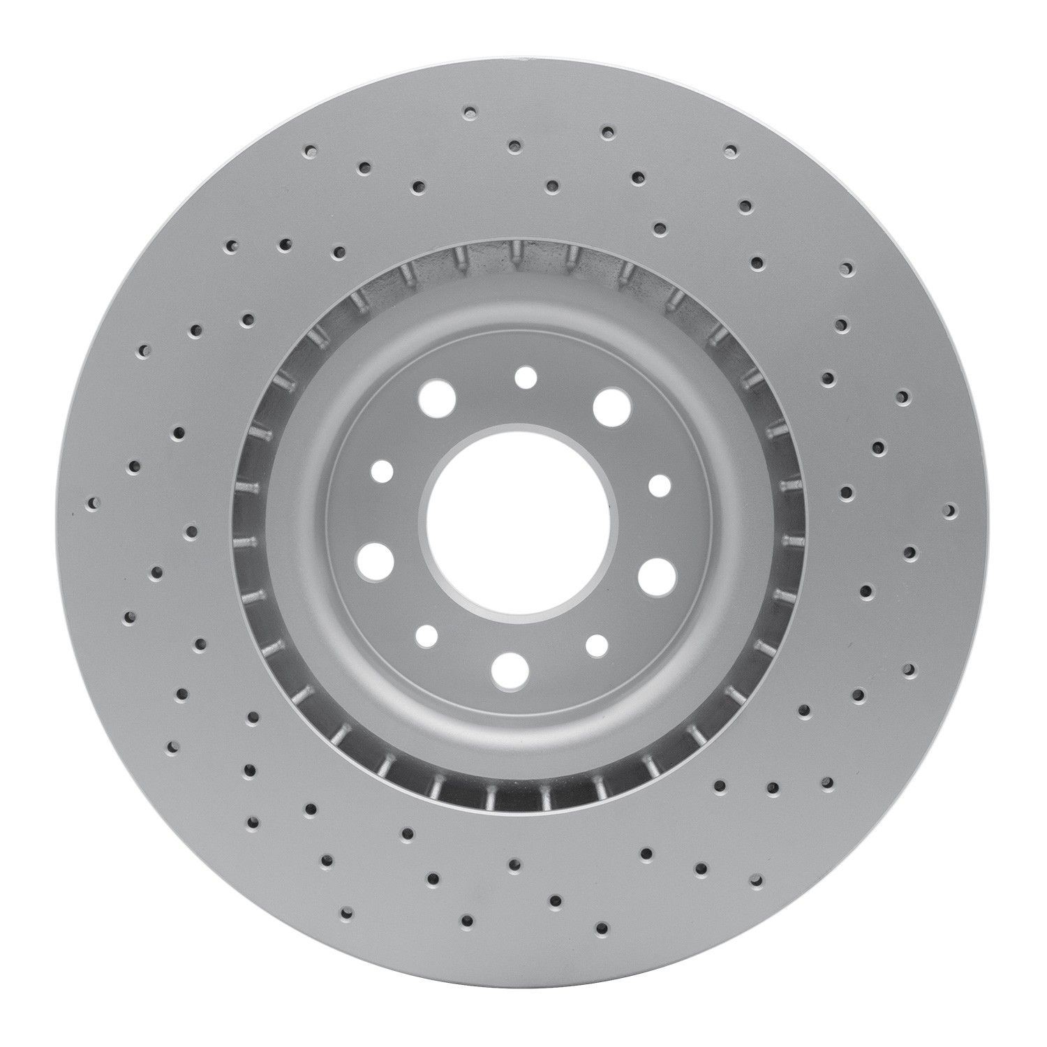 Dynamic Friction 624-54055 DFC GEOSPEC Coated Rotor - Drilled For 05-06 Ford GT