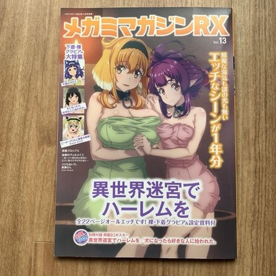 Megami Magazine RX Vol.13 2023 Nov ISEKAI Anime Fantasy