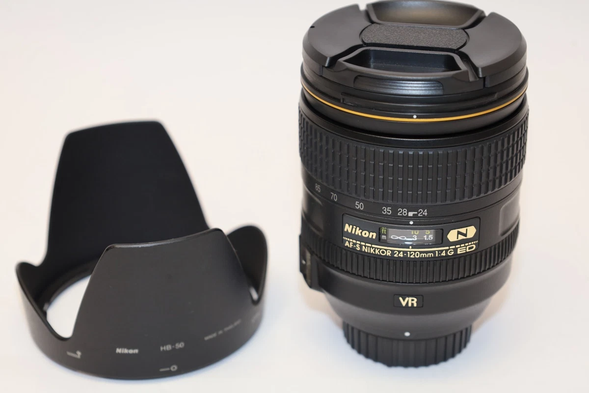 25+ Nikon NIKKOR AF-S Camera Lenses 24-120mm Focal for sale