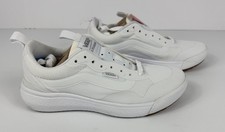 Vans UltraRange Exo Women Size 6.5 US Triple White Athletic Skate Shoes Sneakers