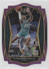 2020 Panini Select Premier Level Purple Prizm Die-Cut /99 PJ Washington Jr 4xw
