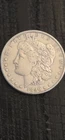 1896 - P Morgan Silver Dollar, US Coin $1, Philadelphia, Circulated