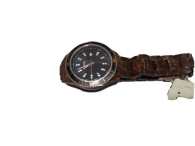 FOSSIL Damenuhr ES3092 Stella Uhr design Kunststoff in Alphornoptik EDEL rar NEU