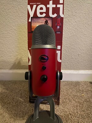 Blue Microphones Yeti USB Microphone - Satin Red for sale online