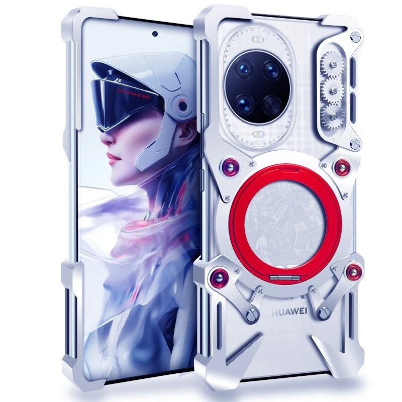 Funda parachoques con soporte sin montura de aluminio de metal / Ultra / Pro para Huawei Nova 14 Lite Foto 3 de 4