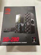 Marvo SG280 2.0 Channel Stereo Computer Speakers with Dynamic RGB Light