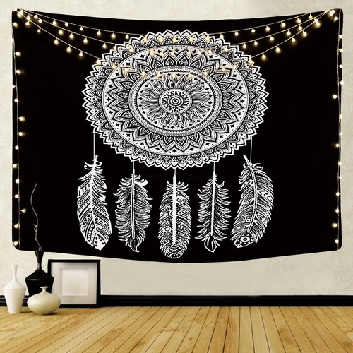 2025 NEW Indian Ombre Tapestry Wall Hanging Mandala Hippie Bedspread Throw 2SIZE - Picture 34 of 42