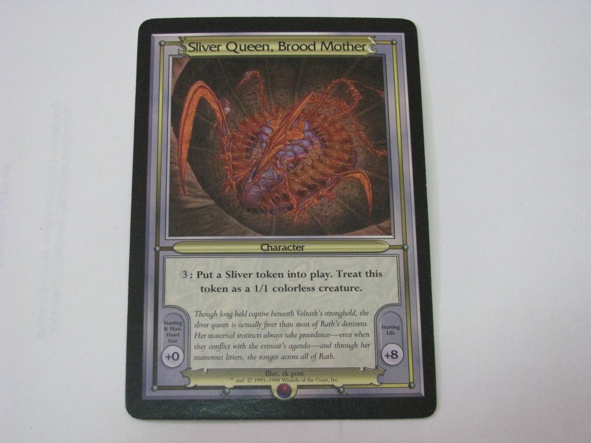 MTG Sliver Queen, Brood Mother スリヴァーの女王 MTG Sliver Queen, Brood Mother スリヴァーの女王 - メルカリ