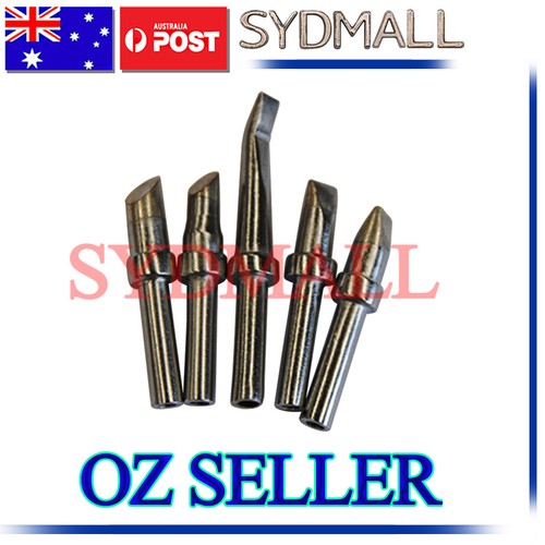 5 PIEZAS PUNTAS DE HIERRO ESTACIÓN DE SOLDADURA PARA ATTEN AT306H HAKKO Quick serie 200 OZ - Imagen 2 de 3